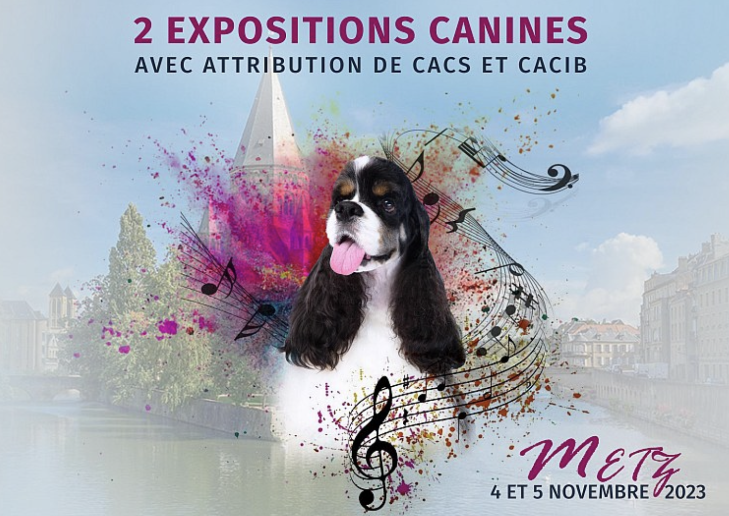 Exposition Canine nationale (CACS) et internationale (CACIB)