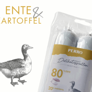 PERRO Rouleau de délices No.1 Canard & Pomme de terre