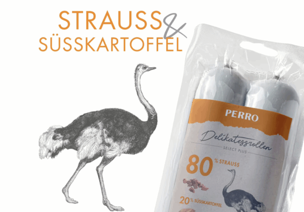 PERRO Rouleau délicat No.3 Autruche & Patate douce