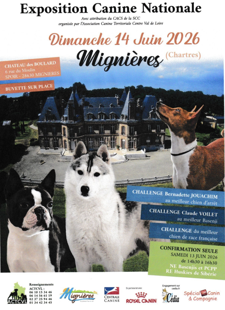 Exposition canine Mignières